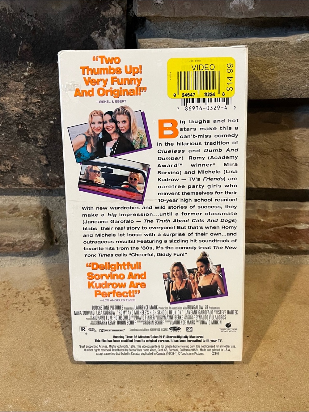 Romy and Michele's High School Reunion Movie VHS Sealed - Picture 2 of 4